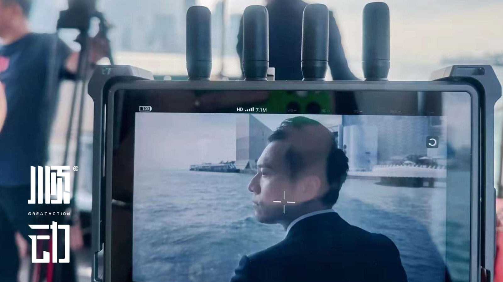 順動赴香港維多利亞港進行宣傳片拍攝