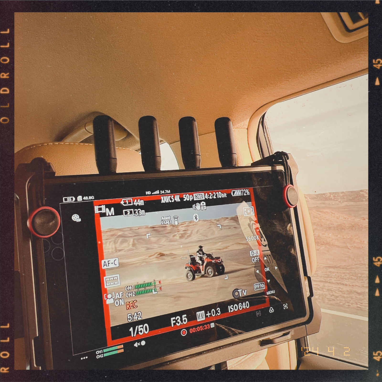 新疆哈密大海道越野摩托廣告拍攝花絮