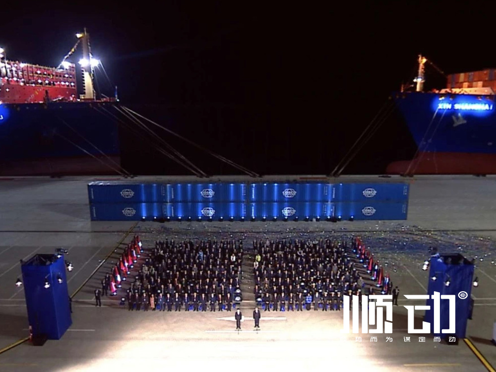 順動廣告遠赴中遠海運錢凱港拍攝花絮